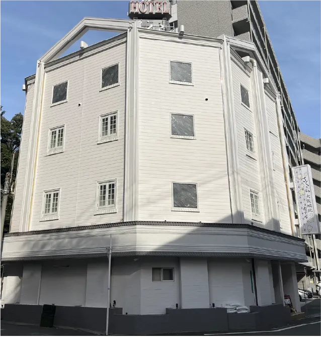 さくら大阪城北HOTELの外観